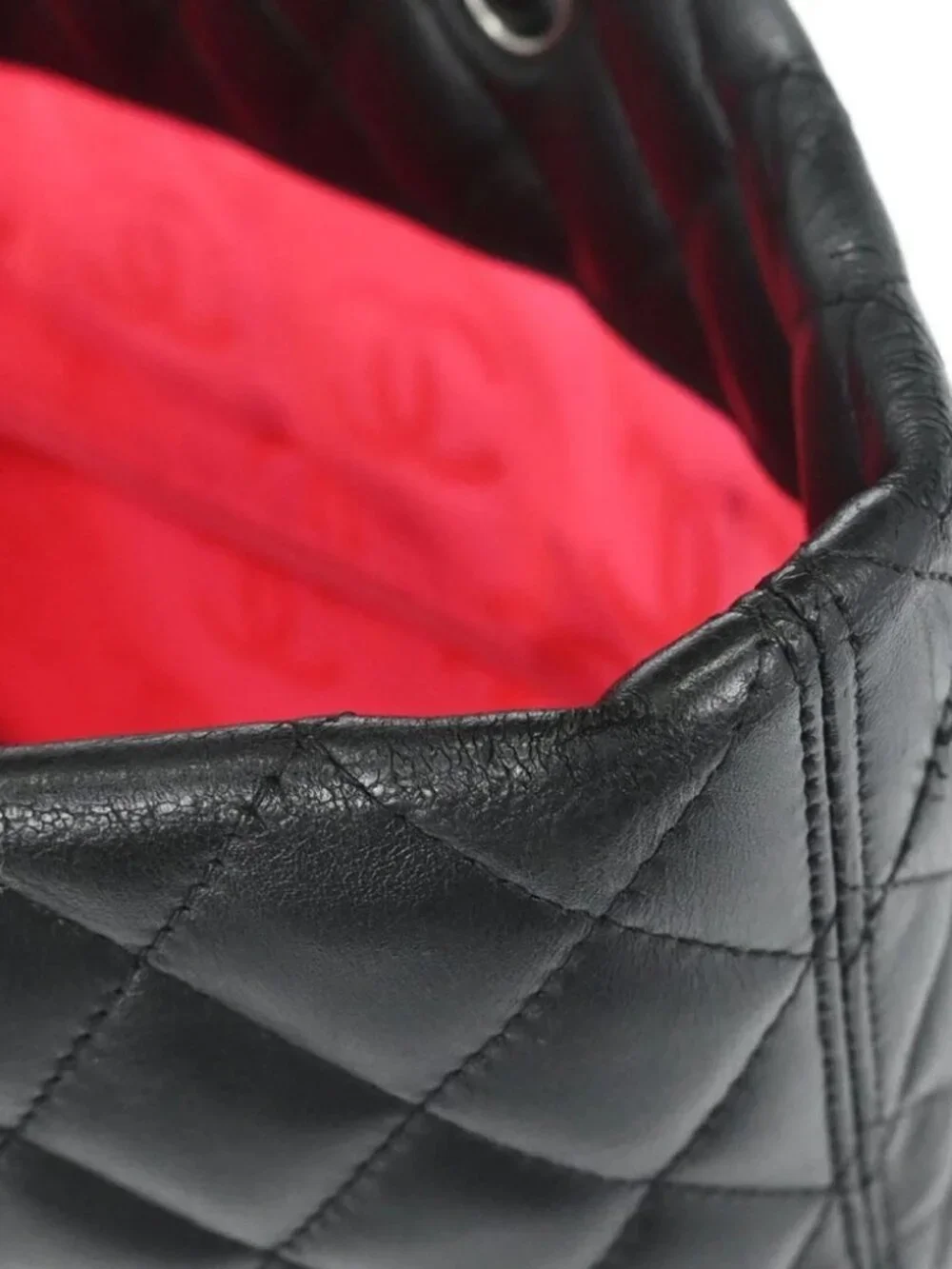 Chanel Black Calfskin Cambon Ligne Tote Handbag